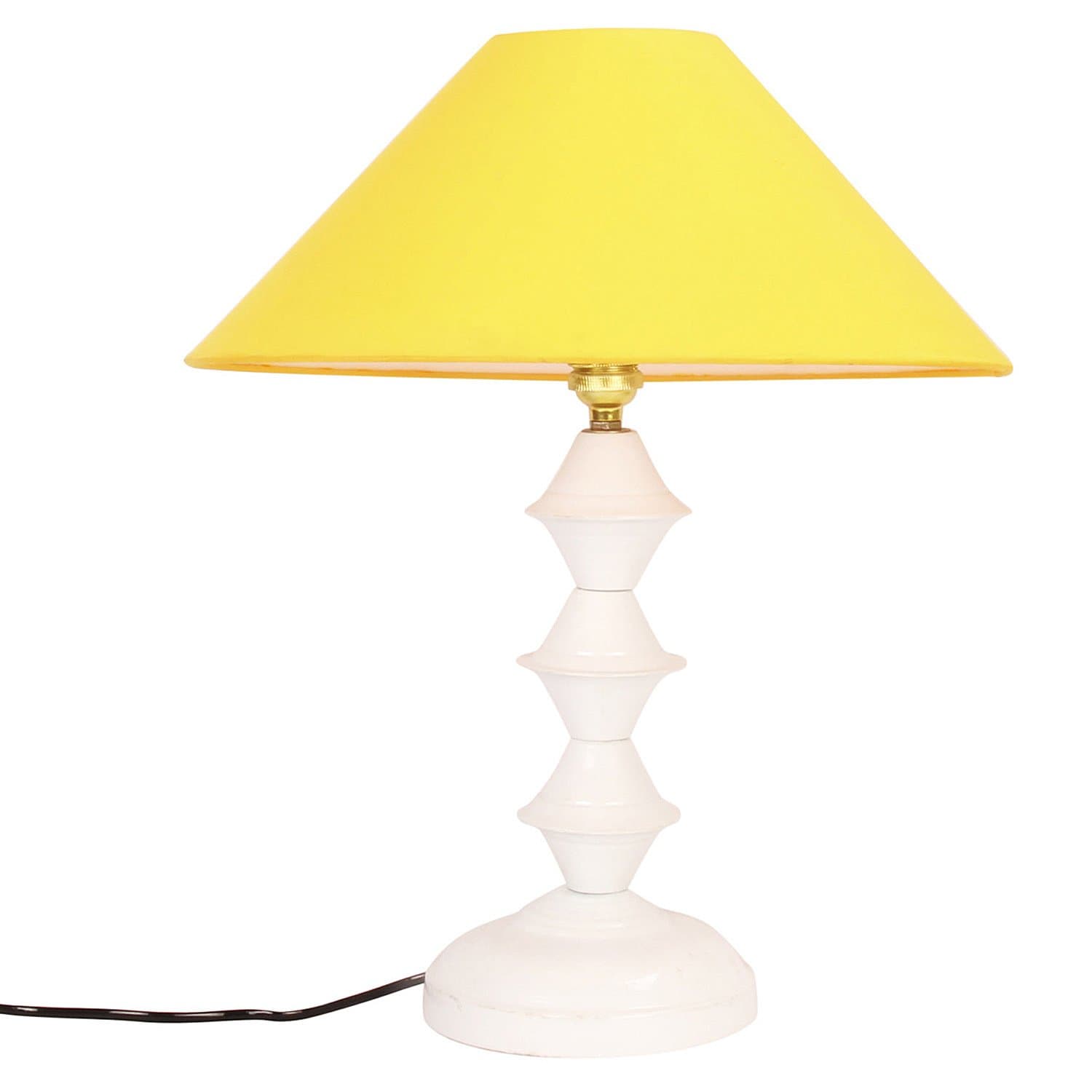 Kinora KIN-LS-040 Conical Shade Table Lamp (Yellow)