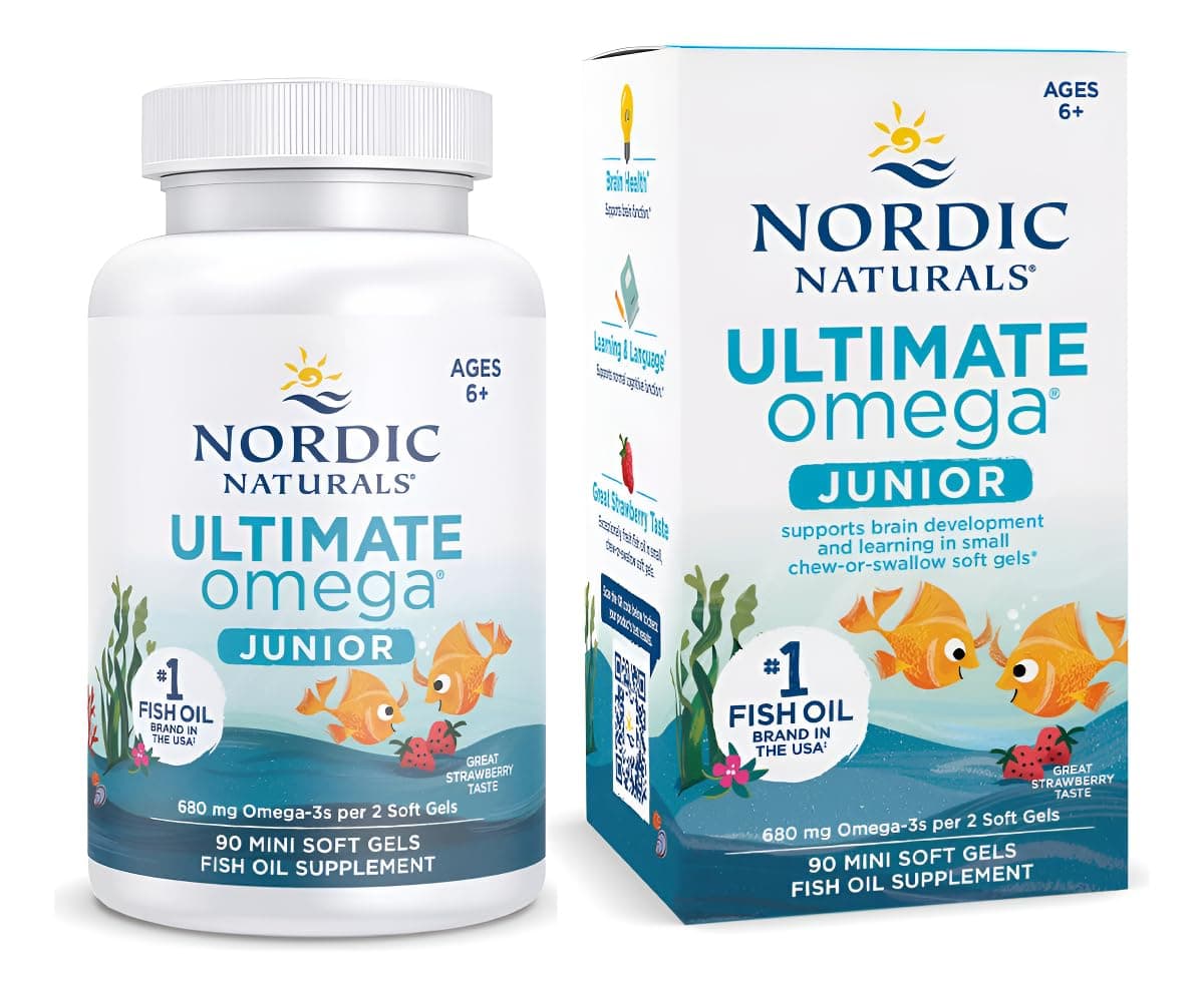 Nordic Naturals - Ultimate Omega Junior, 90 Soft Gels