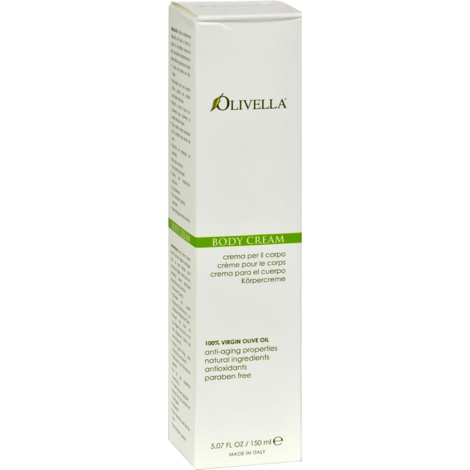OLIVELLA BODY CREAM, 5.07 OZ