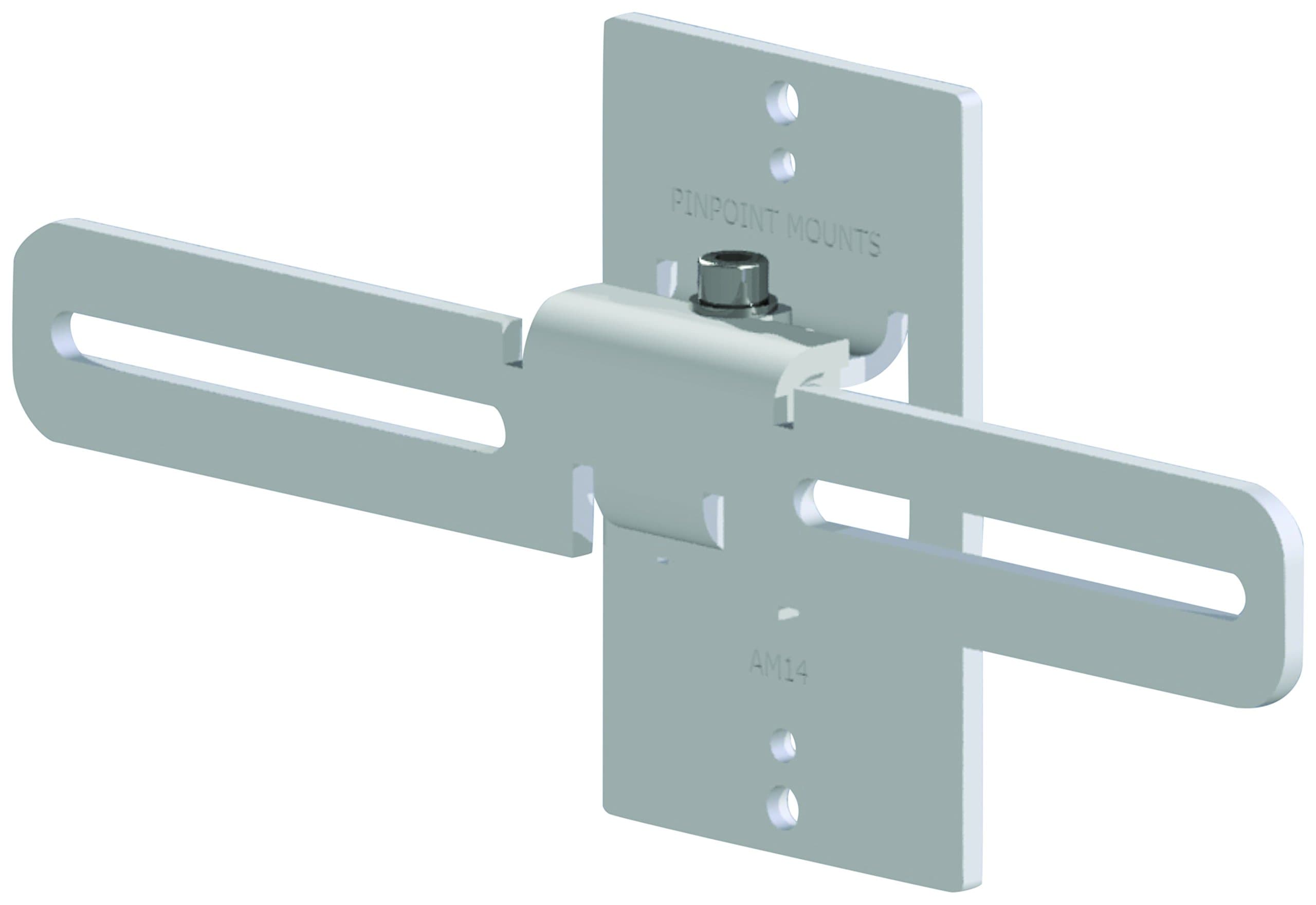 Pinpoint Mounts AM14-WHITE Wall Home Speaker Mount, White