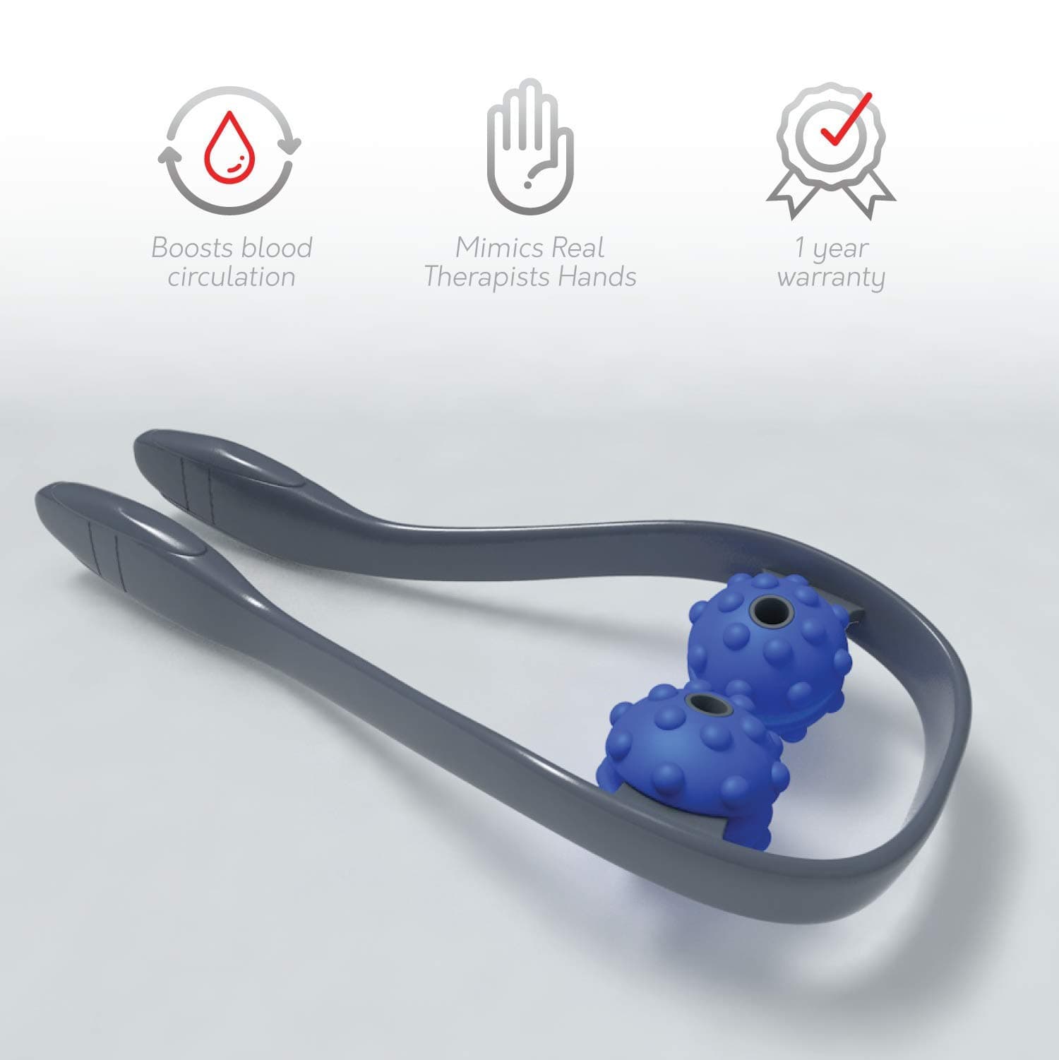 Back Stretcher Device (Grey & Blue)