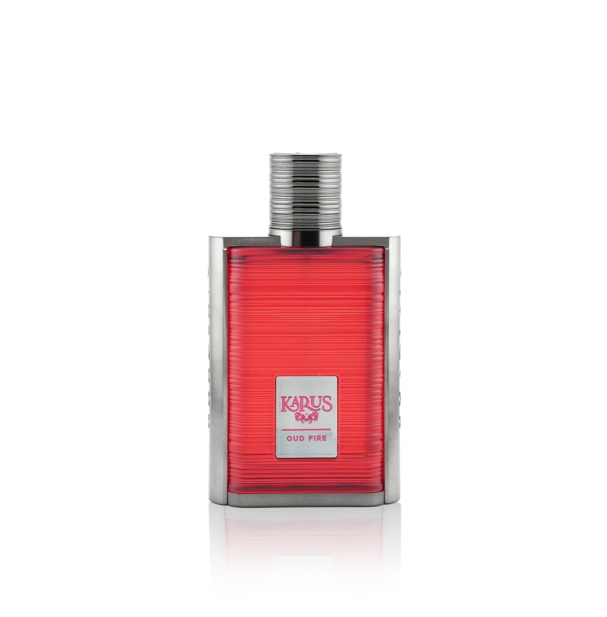 KARUS OUD FIRE 100ml Eau de Parfum Spray by Khadlaj Perfumes – Intense and Seductive Fragrance with Cardamom, Rose, Amber Wood, and Patchouli for Men and Women