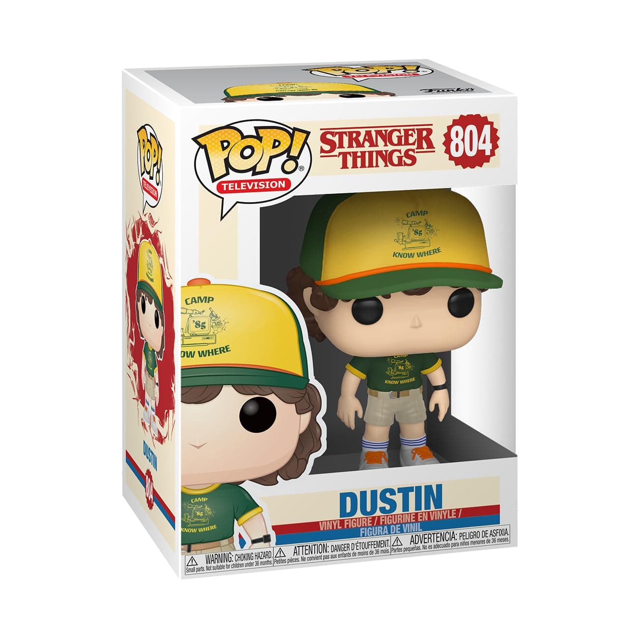 Pop! Television: Stranger Things - Dustin (at Camp), Multicolor