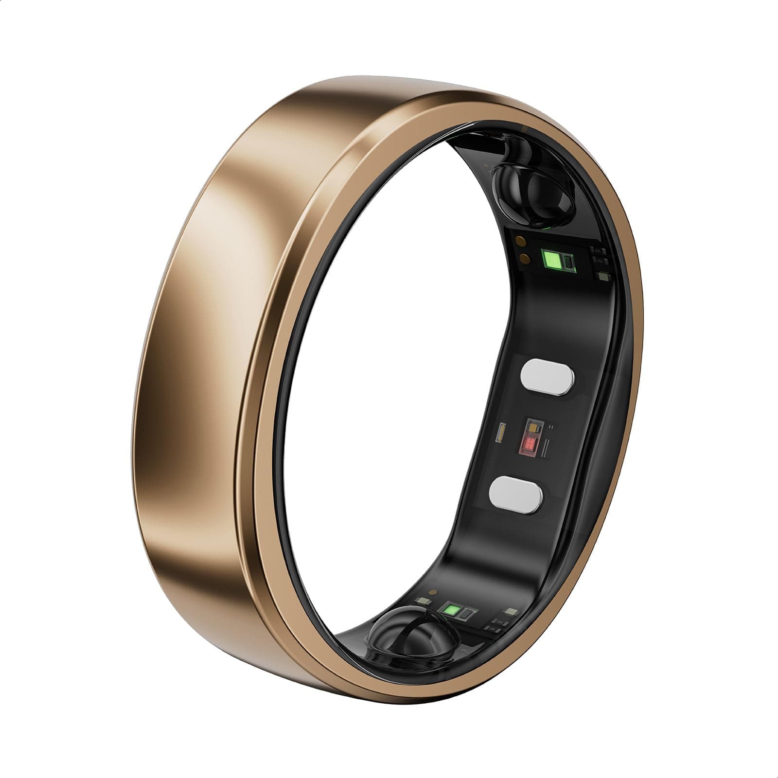 RingConn Gen 2 Air, Ultra-Slim AI Smart Ring | First Confirm Size with Sizing Kit | Battery Life 10 Days | Sleep, Heart Rate, Stress, Women's Health Management, Fitness Tracking | No Subscription Fee