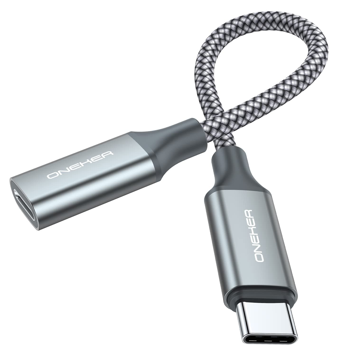 USB-C to Lighting Audio Adapter ,USB Type C Male to Lighting Female Headphones Cable Converter Compatible with iPad Pro 2021 MacBook Samsung Galaxy S22 S21 S20+,(Does not Support Charging)