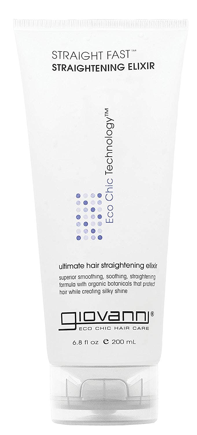 Giovanni: Straight Fast Hair Elixir with Shine, 6.8 oz (4 pack)