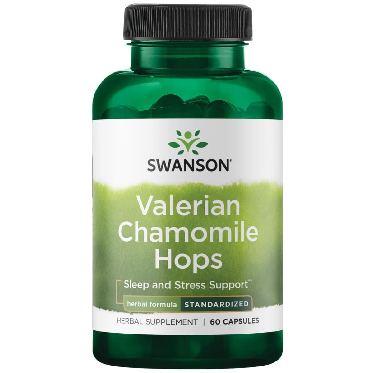 Herbs Valerian Chamomile Hops Cplx 60 Capsules