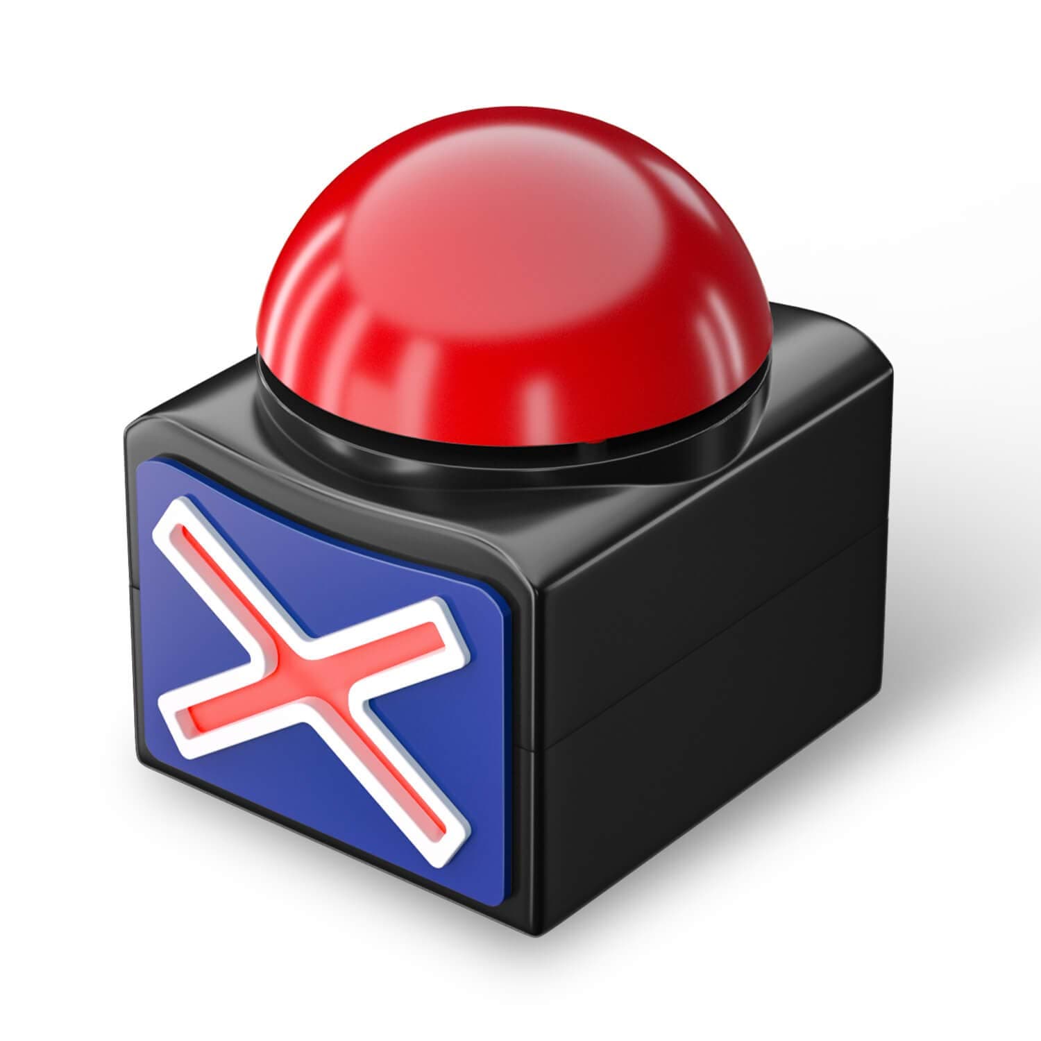 Game Answer Buzzer, Game Buzzer with Lights and Sound Trivia Quiz Got Talent Buzzer, Buzzer Buttons for Game Show, Red Game Buzzer for Classroom (Red)