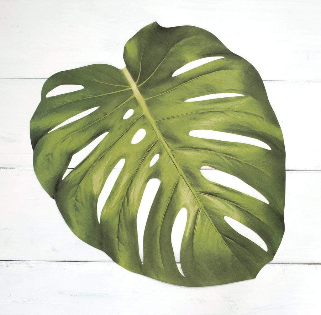 Hester and Cook Die-Cut Monstera Leaf Placemat Sheets