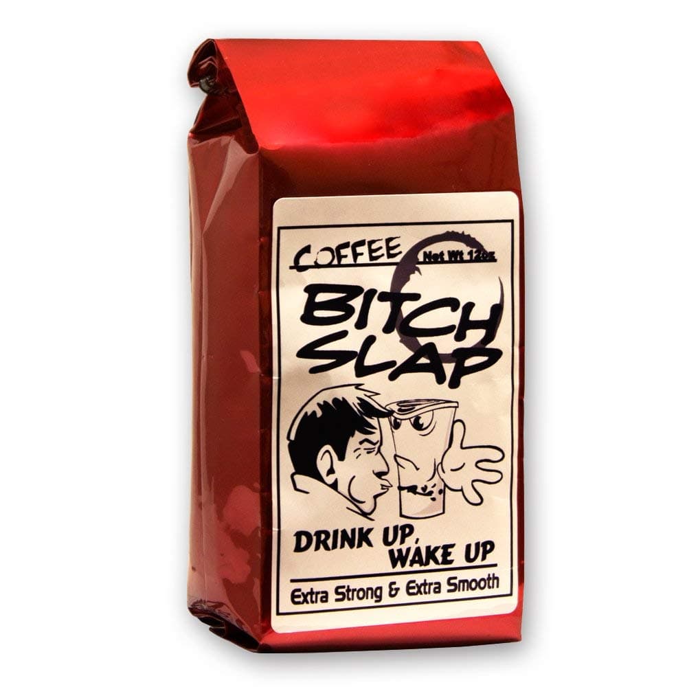 Coffee-Bitch-Slap-Extra Strong & Extra Smooth High Caffeine Coffee 12 oz., Ground - Drip Grind