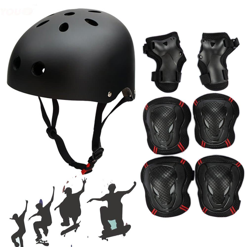 Skateboard Bike Helmet Set
