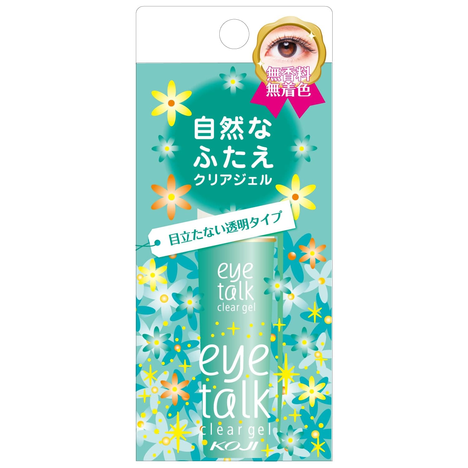 Koji Eyetalk Double Eyelid Adhesive Glue-Clear Type, 7ml