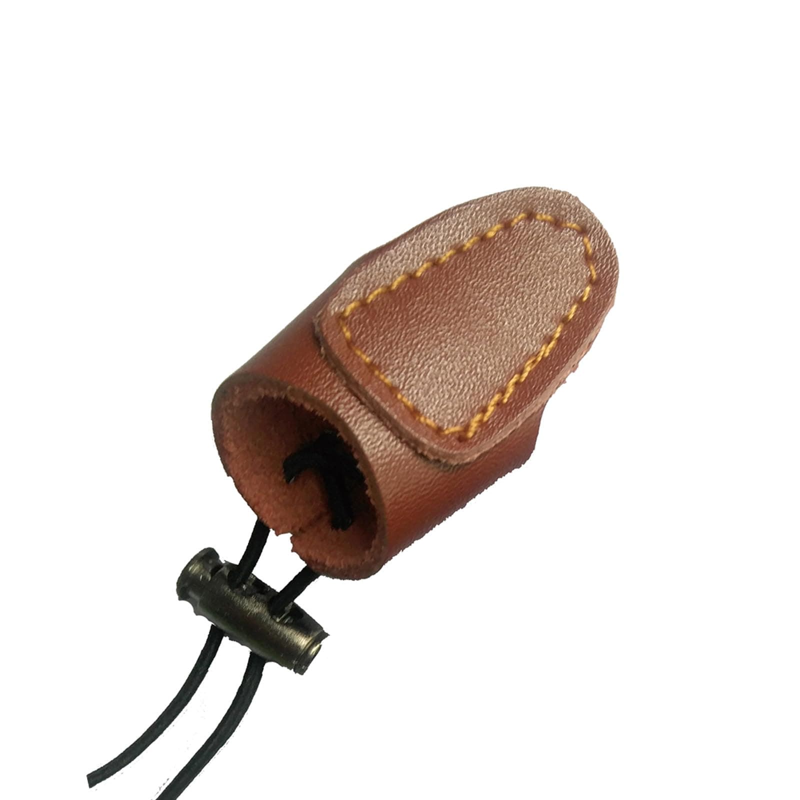 Soft Leather Archery Thumb Ring Thumb Thumb Guard for Traditional Bow Thumb Protector Guard for Mongolian Reurve Bow Finger Tab Shooting Glove