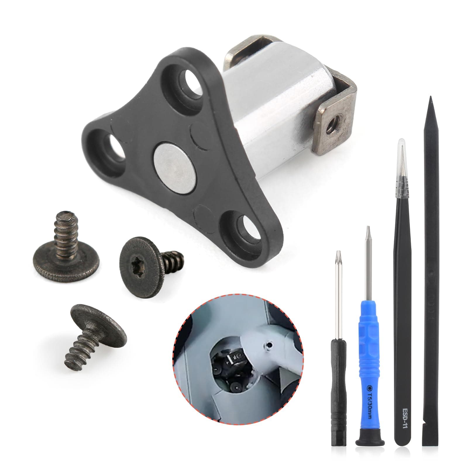 Front Arm Axis Replacement for DJI Mini 4 Pro/Mini 3 Front Arm Shaft Screws Arm Hinges for DJI Mini 3 Drone Accessories Parts with Repair Tools(Screws 3Pcs)