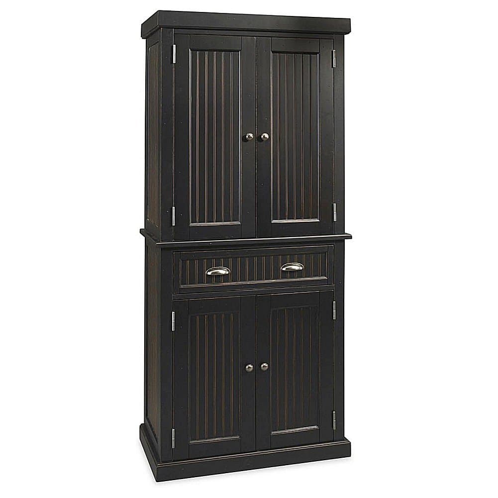 Nantucket Distressed Black Pantry by Home Styles