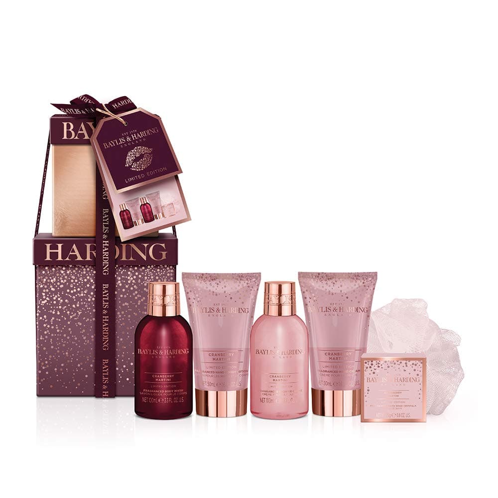 Baylis & Harding Cranberry Martini Mini Stack Giftset