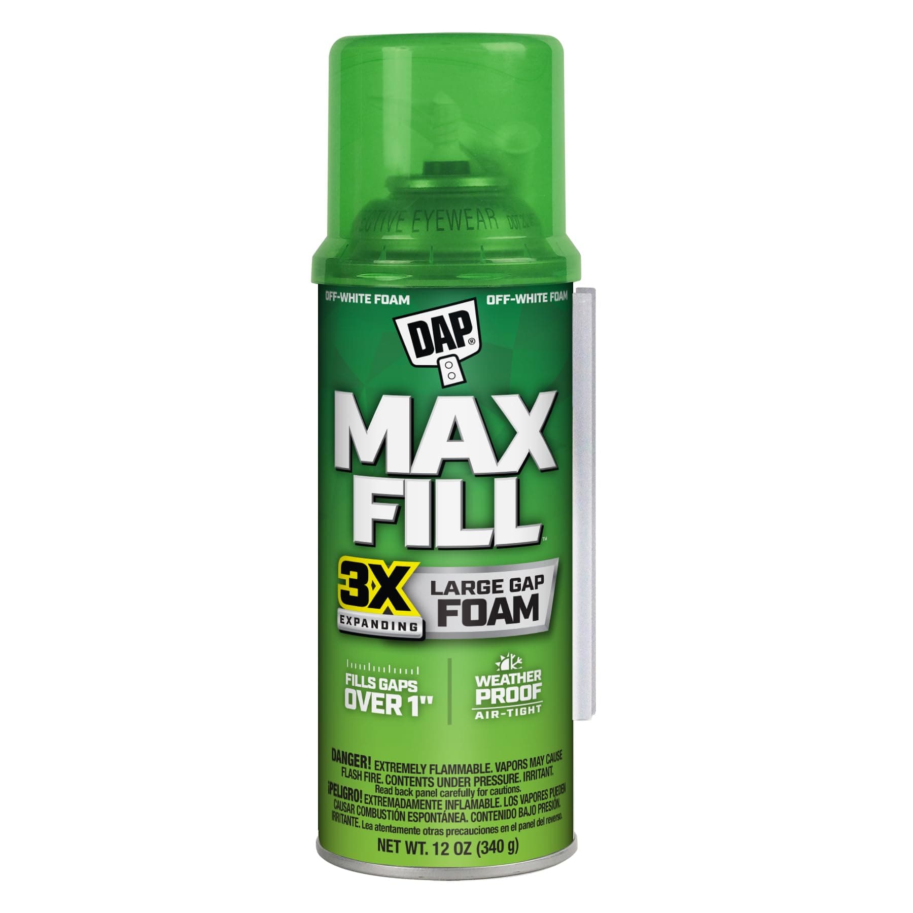 Touch ‘n Foam Max Fill Maximum Expanding Foam Sealant, Off White, 12 Oz (7565000043)
