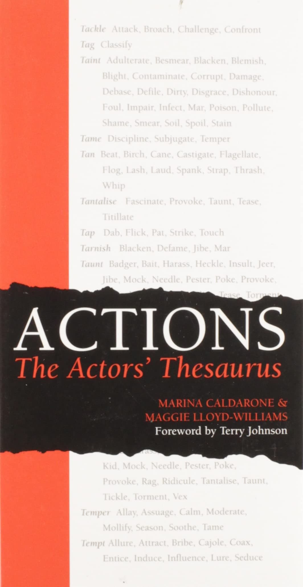 Actions: The Actors' Thesaurus