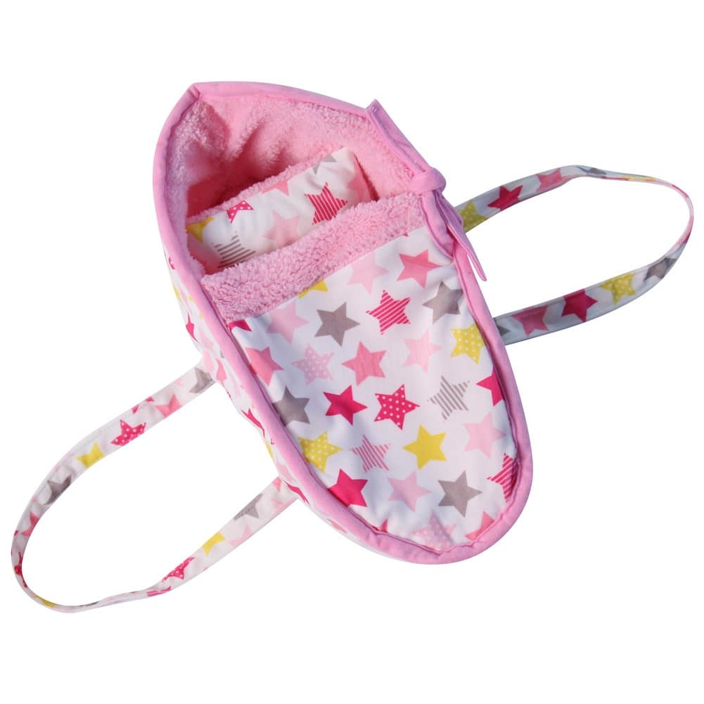 Stars Doll Carry Bed with Pillow
