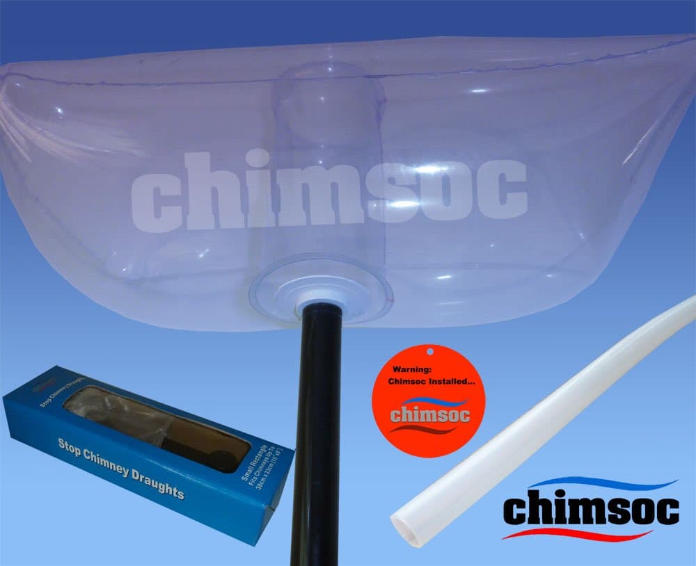 Medium Rectangle - Balloon For Chimney Up To 60cm x 30cm (24" x 12")