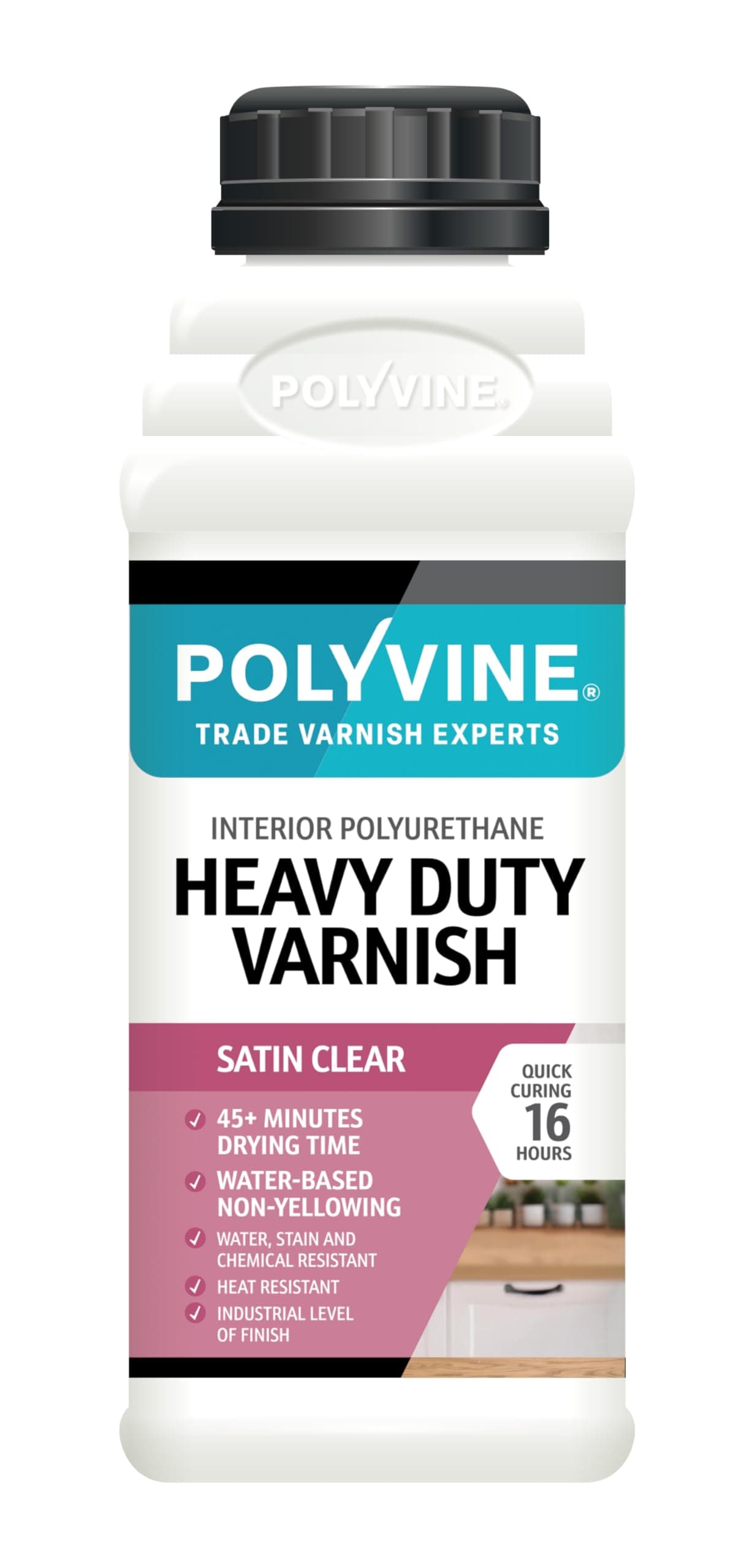 Heavy Duty Varnish Satin 500ml