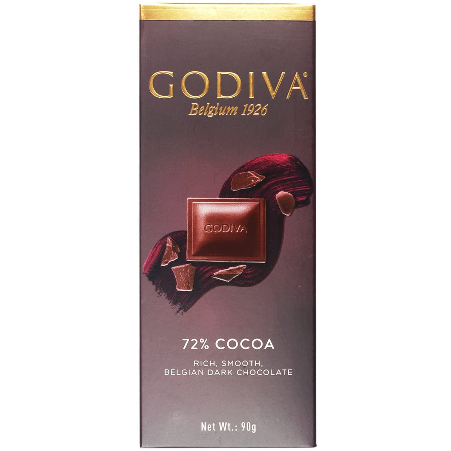Godiva 72% Dark Chocolate Bar, 90g