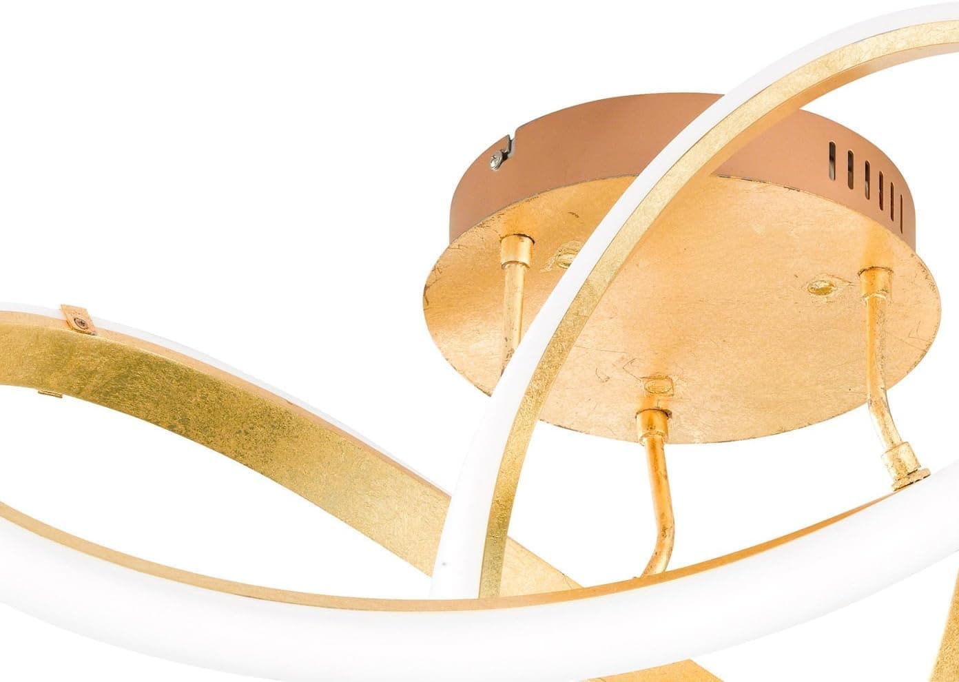 Prolux LED Ceiling Light Indigo Modern Ceiling Light Futuristic Gold for Living Room (40)