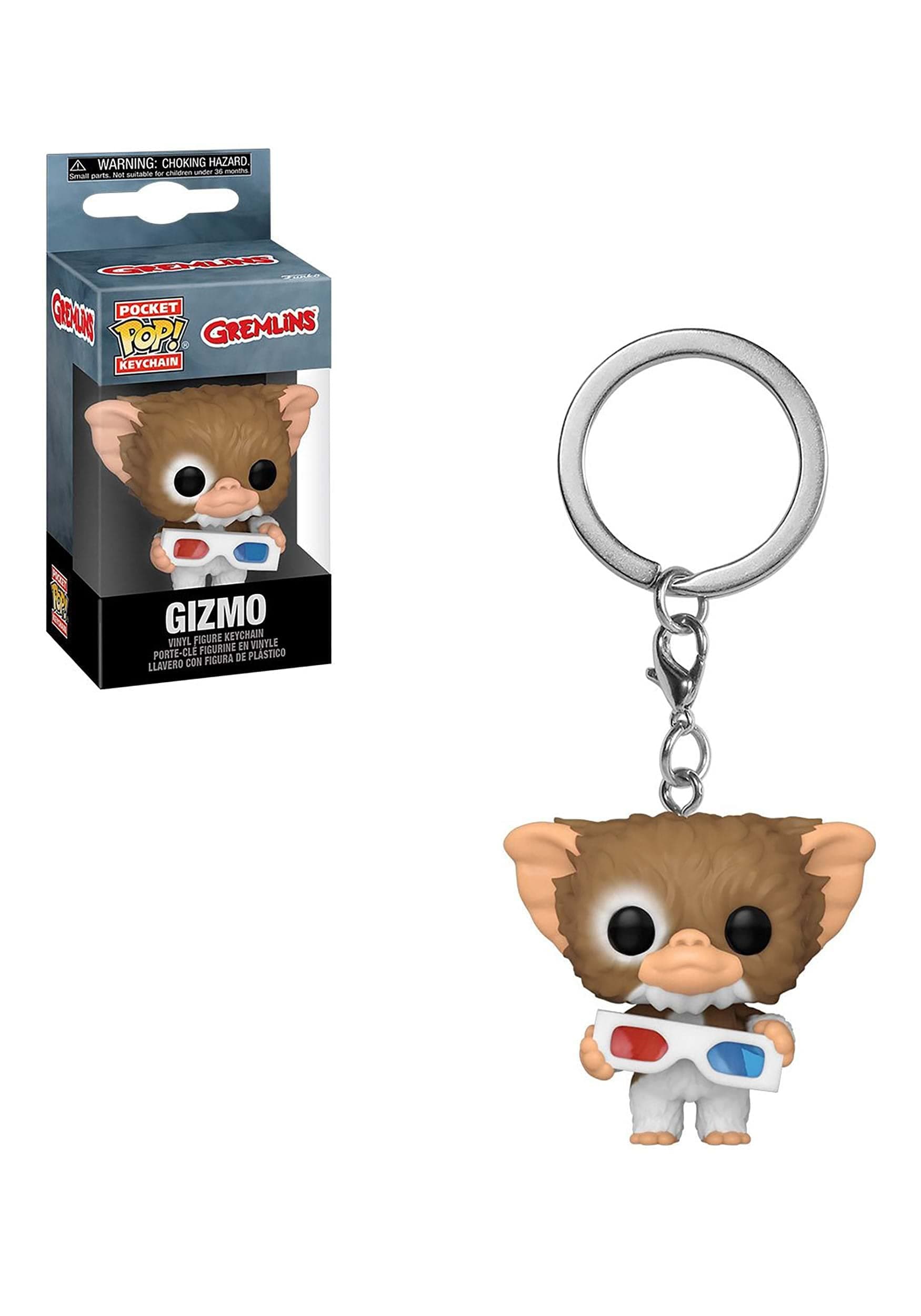 POP Keychain: Gremlins - Gizmo with 3D Glasses, Multicolor (49883)