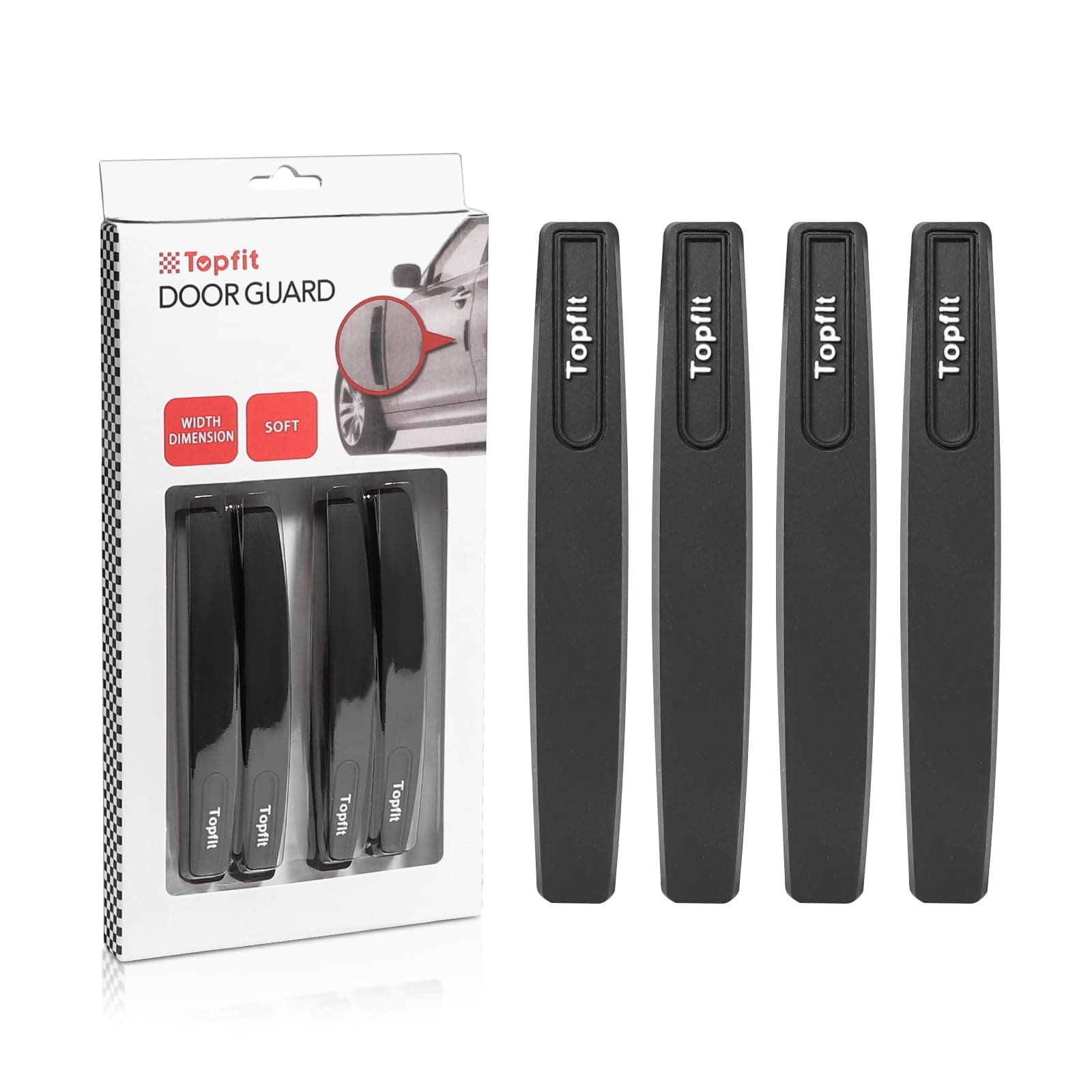 Car Door Edge Guards Universal Bumper Scratch Guard Trim for Sedans, Trucks & SUVs – Durable & Easy to Install