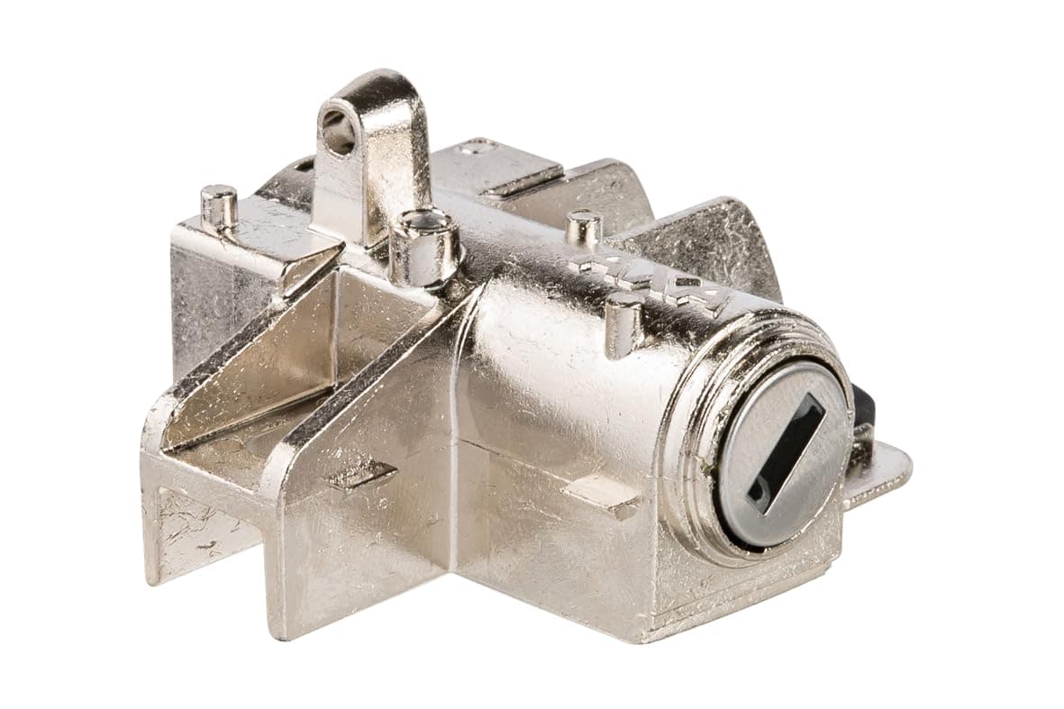 Bosch 2 Tube Battery Pack Lock - Silver, N/A