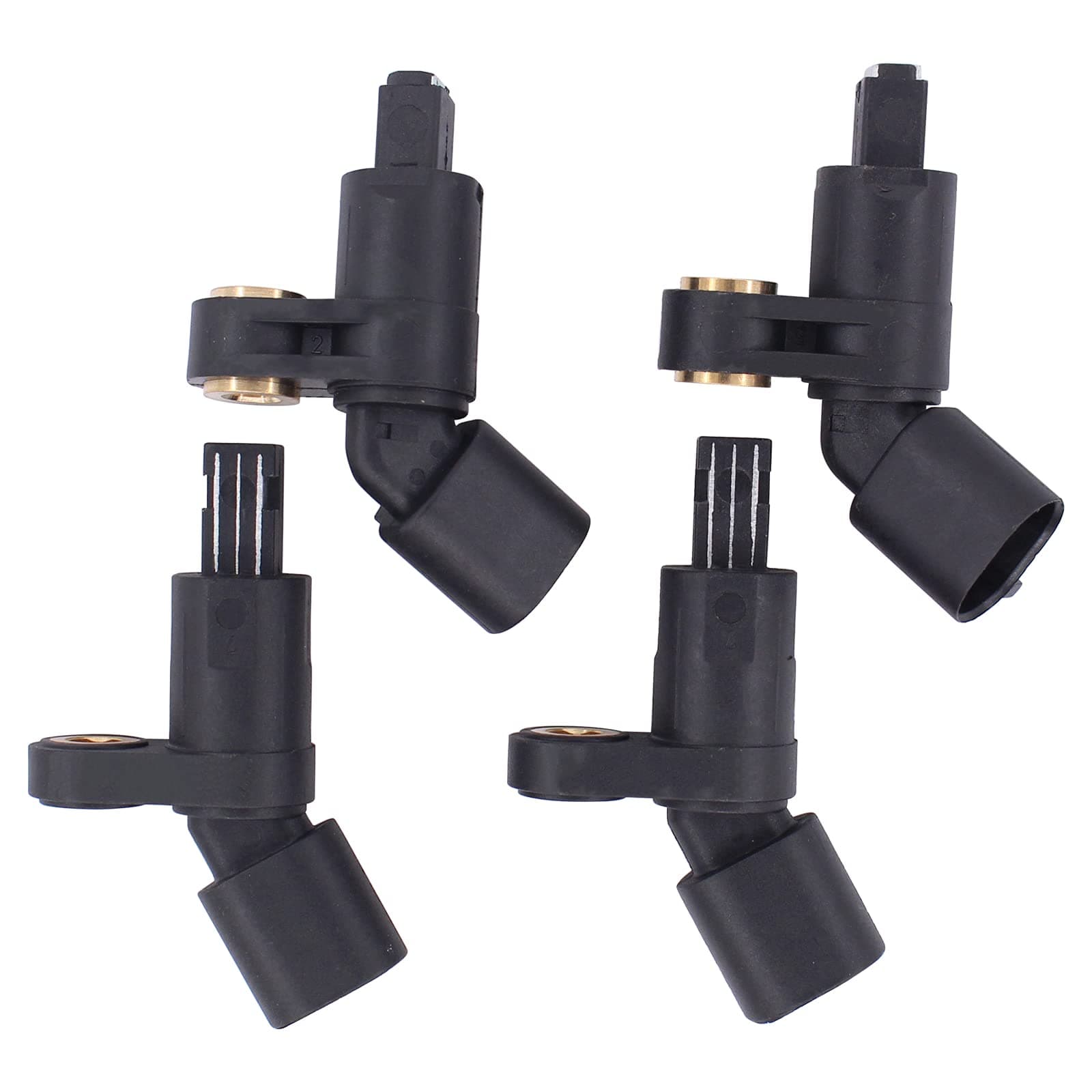 ABS Wheel Speed Sensor for Audi TT 2000-2006 for VW Beetle 1998-2010 Golf Jetta 1999-2006 Front Rear Left and Right Side 1J0927803 1J0927807B 1J0927804 ALS470 ALS522 ALS465