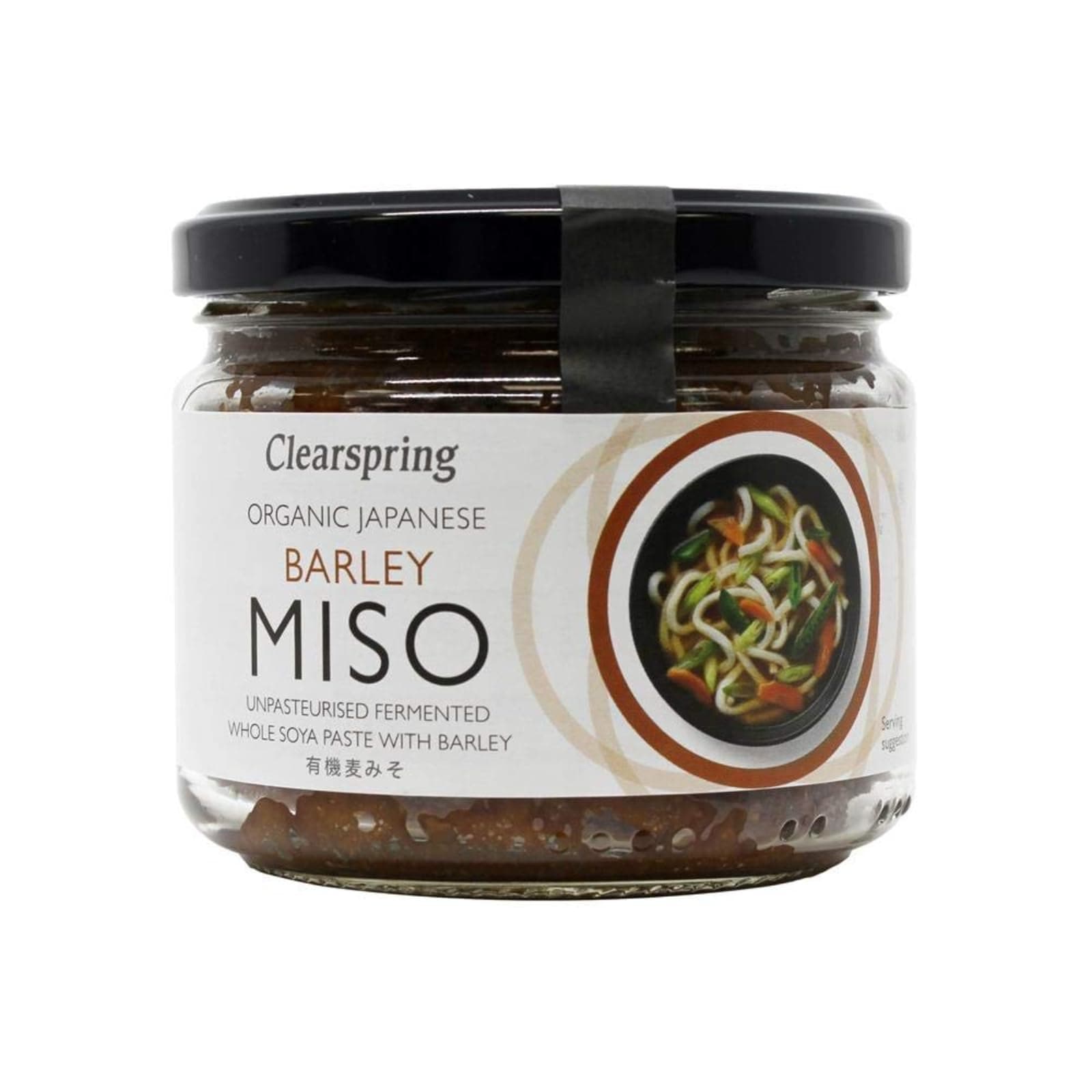 Organic Japanese Barley Miso Paste - Unpasteurised