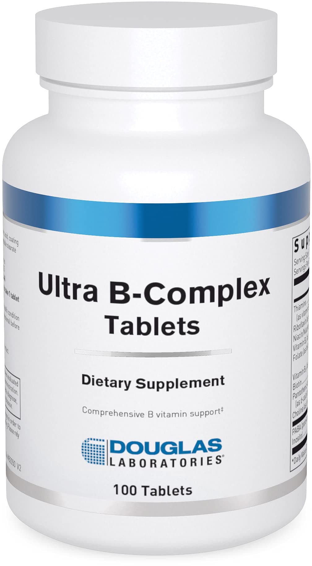 Douglas Laboratories Ultra Tablets | Comprehensive B Supplement with High Dose Biotin | 100 Tablets