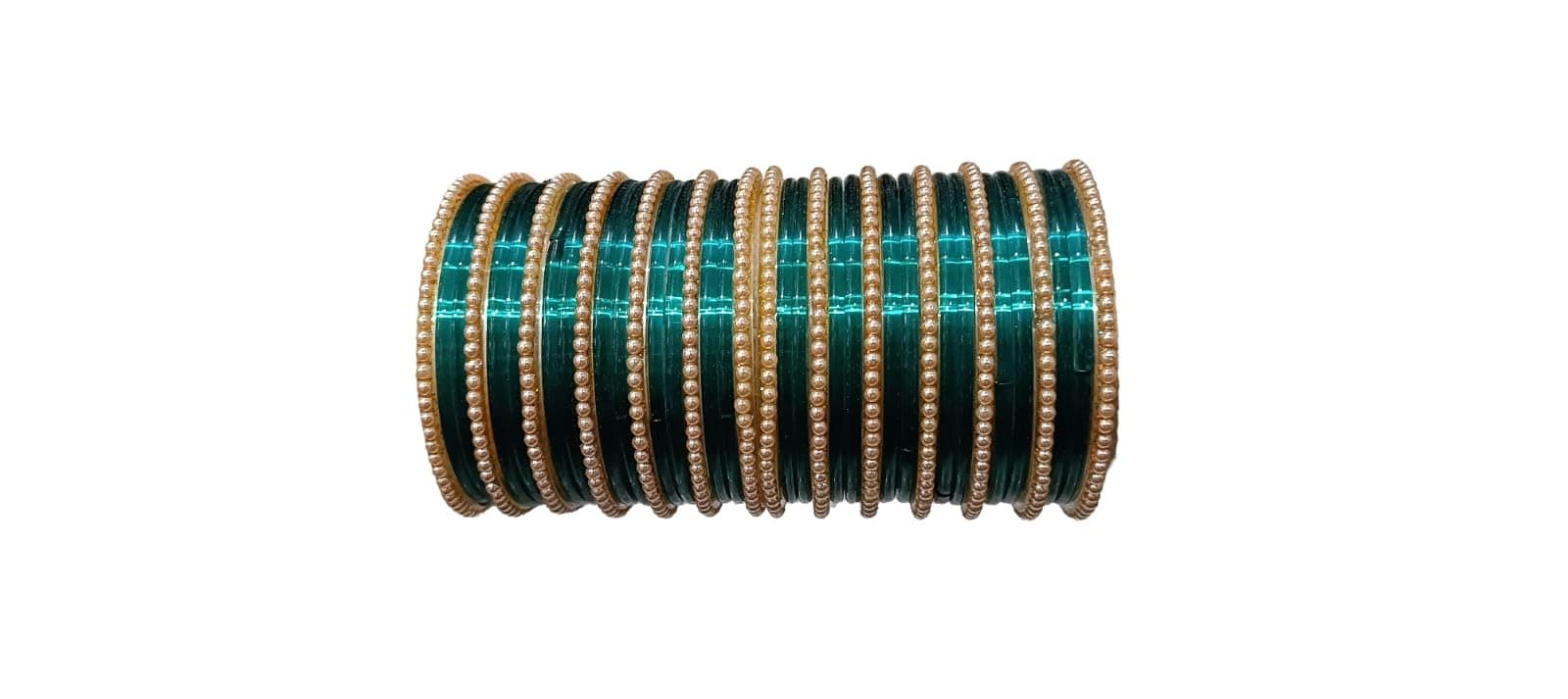 Shuhag glass bangles set
