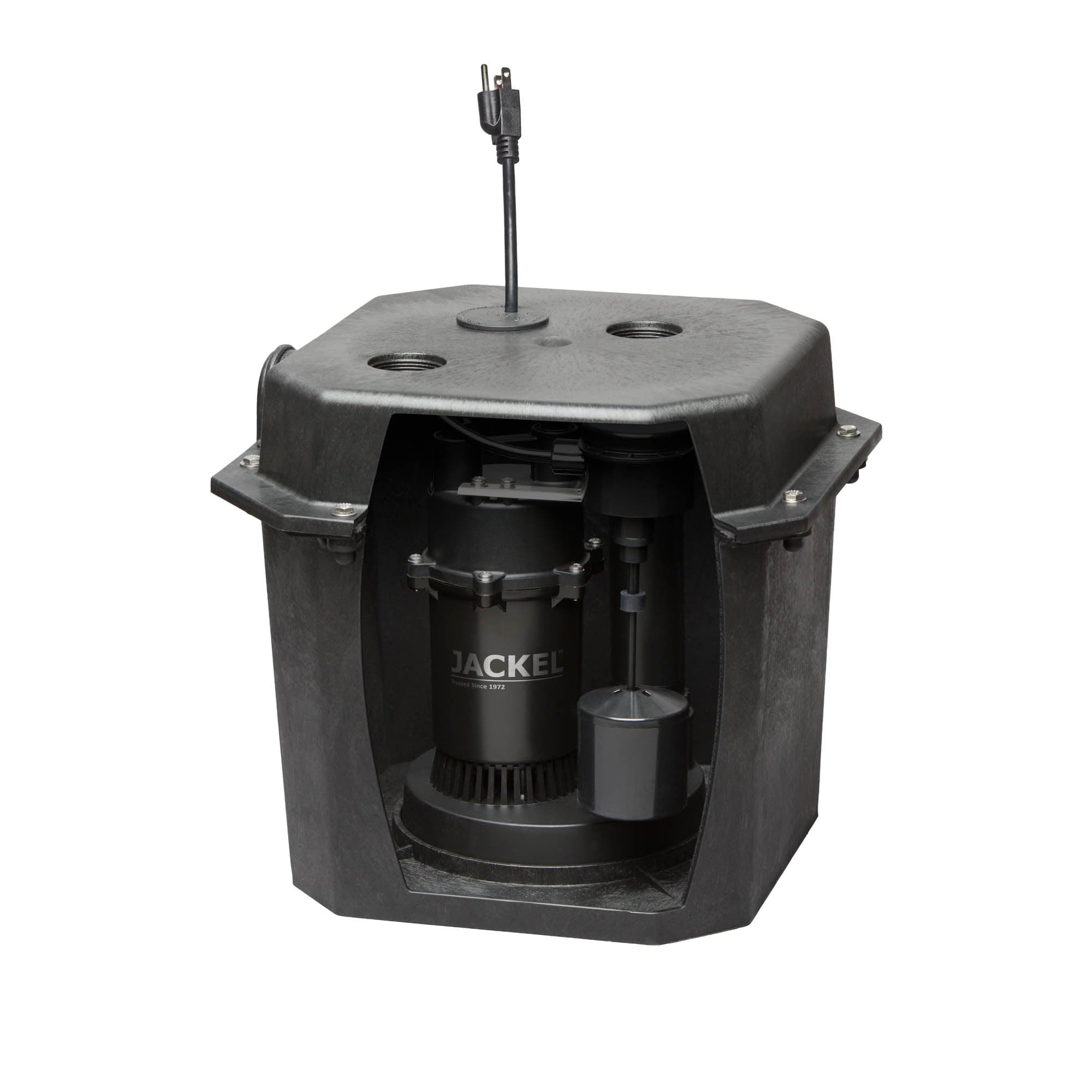 Jackel Pre-Plumbed Laundry/Sink Tray System with 1/4 HP Sump Pump