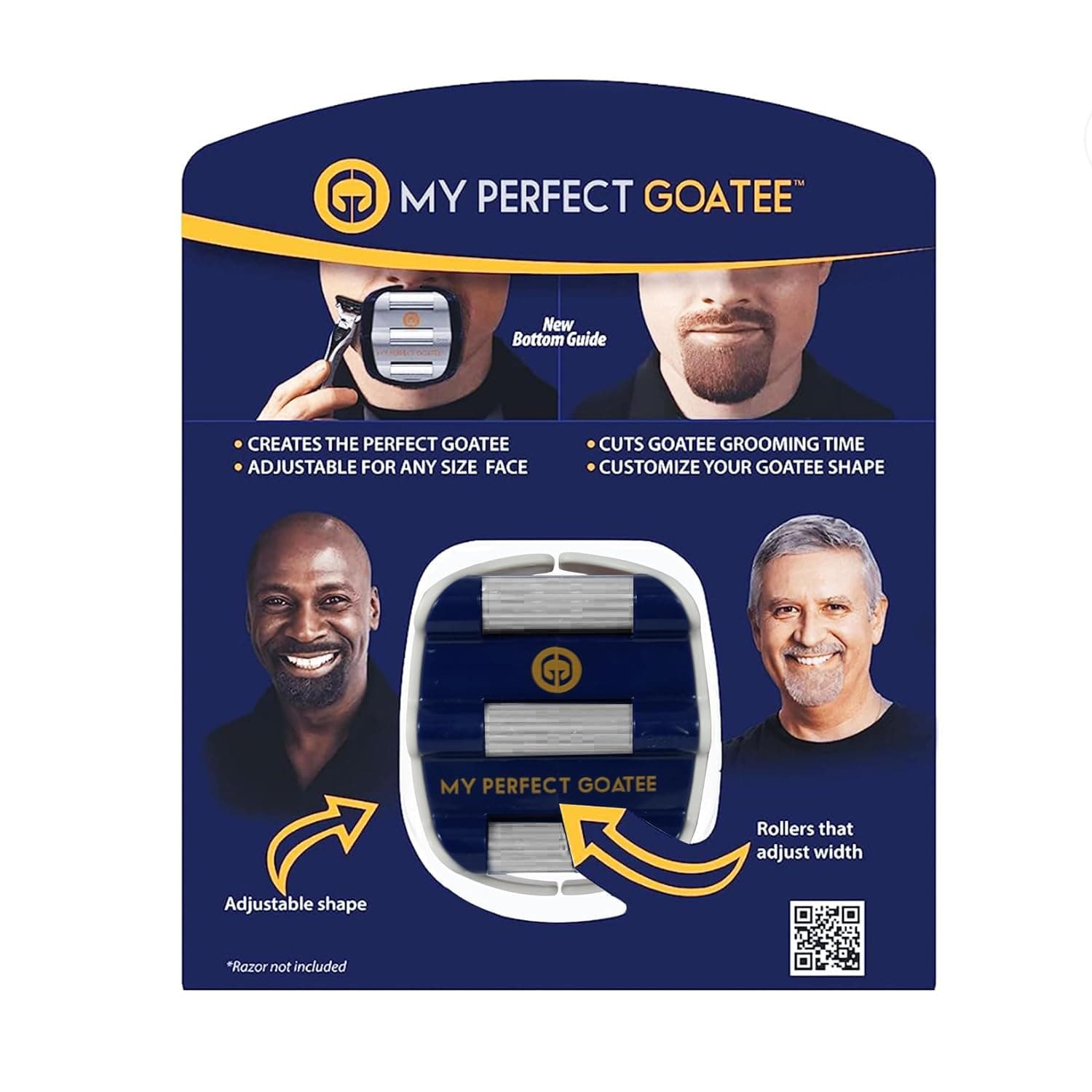 My Perfect Goatee Shaving Template