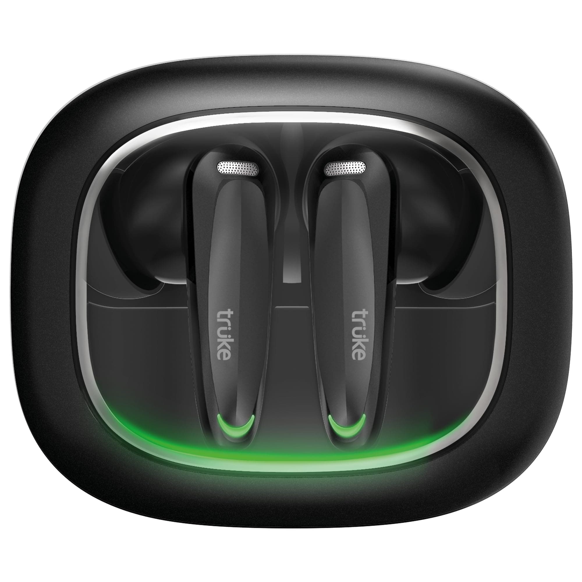 New Launch BTG Crystal True Wireless in Ear Buds with Dual Pairing, Spatial Audio Earbuds, 40ms Low Latency, 68H Playtime Fast Charge, HiFi DSP Sound, 4Mics ENC 13mm Driver, Bluetooth 5.4-Black