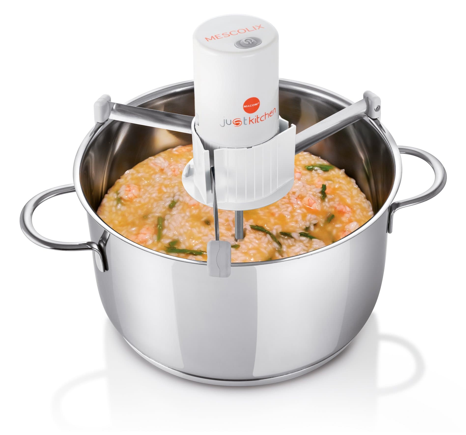 MACOM Just Kitchen 860 Mescolix - Automatic Electric Mixer, Universal, Cordless, Silent