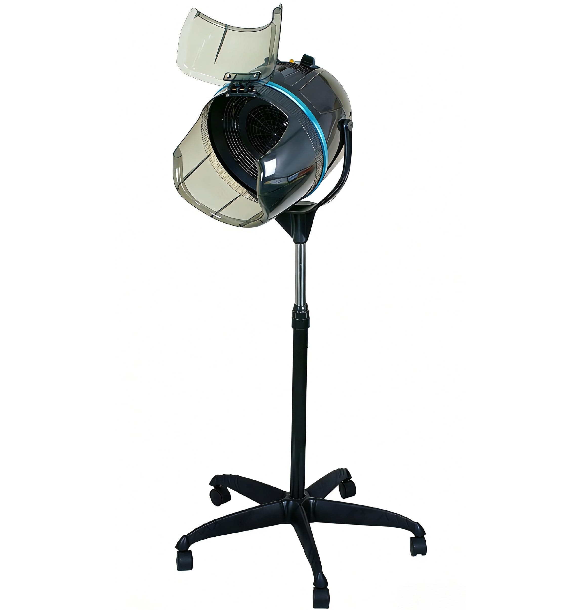 Stand Up Hair Dryer 1300W Adjustable Floor Hooded Bonnet Hair Dryers with Rolling Wheels Professional Salon Equipment for Beauty Home Hair Drying