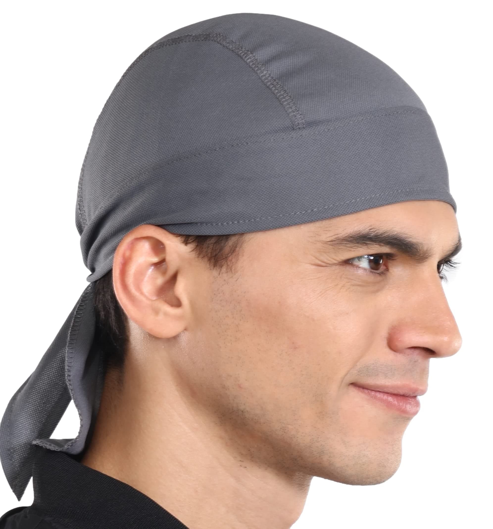 Cooling Helmet Liners - Do Rag Skull Caps for Men - Cooling Head Wraps, Hard Hat Liner - Motorcycle Pirate Bandana