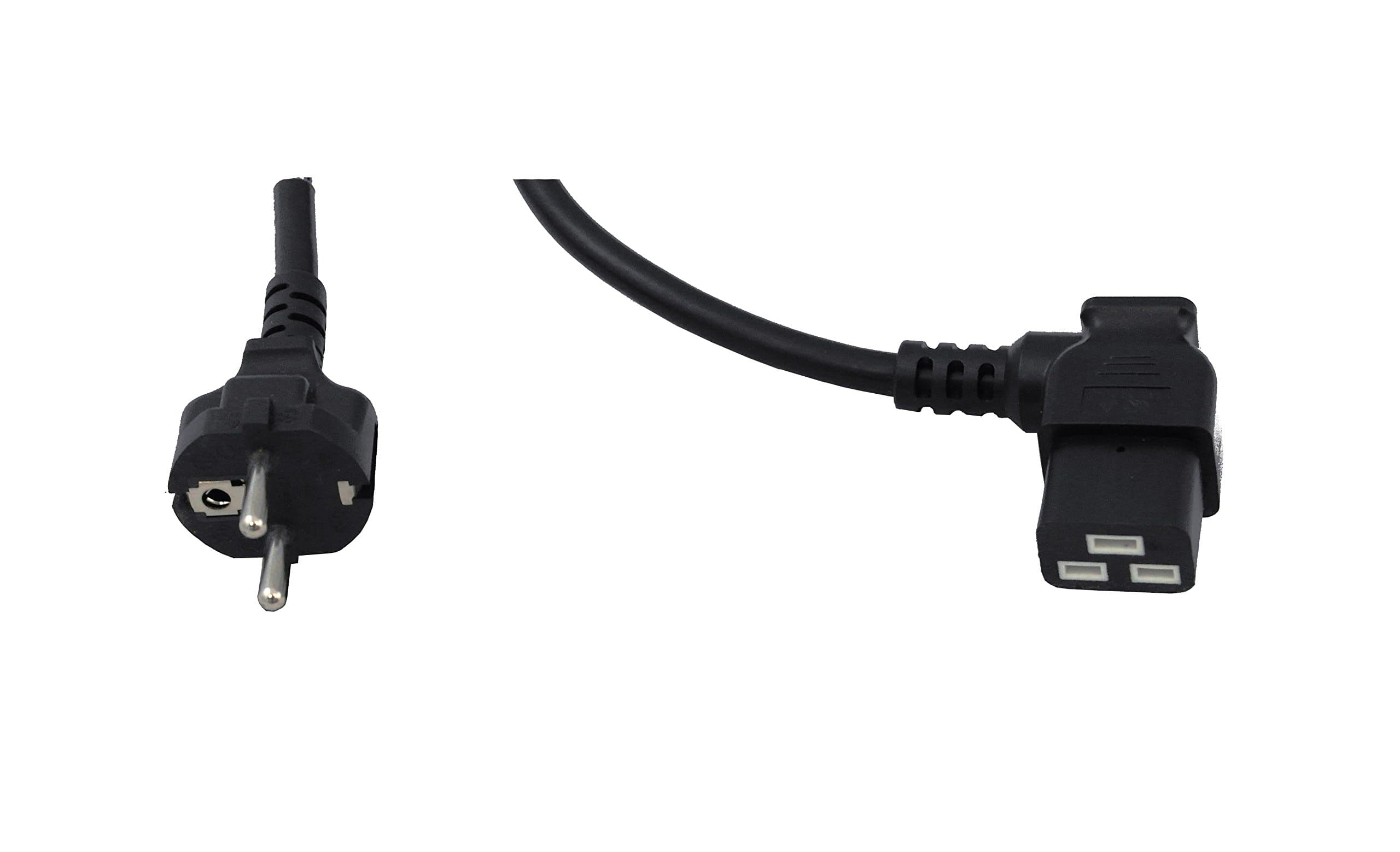 REGVOLT Power Cord Schuko CEE7/7 Male Plug 3 Meter ~ 10 Feet 16a/250v (IEC 60320-C19)