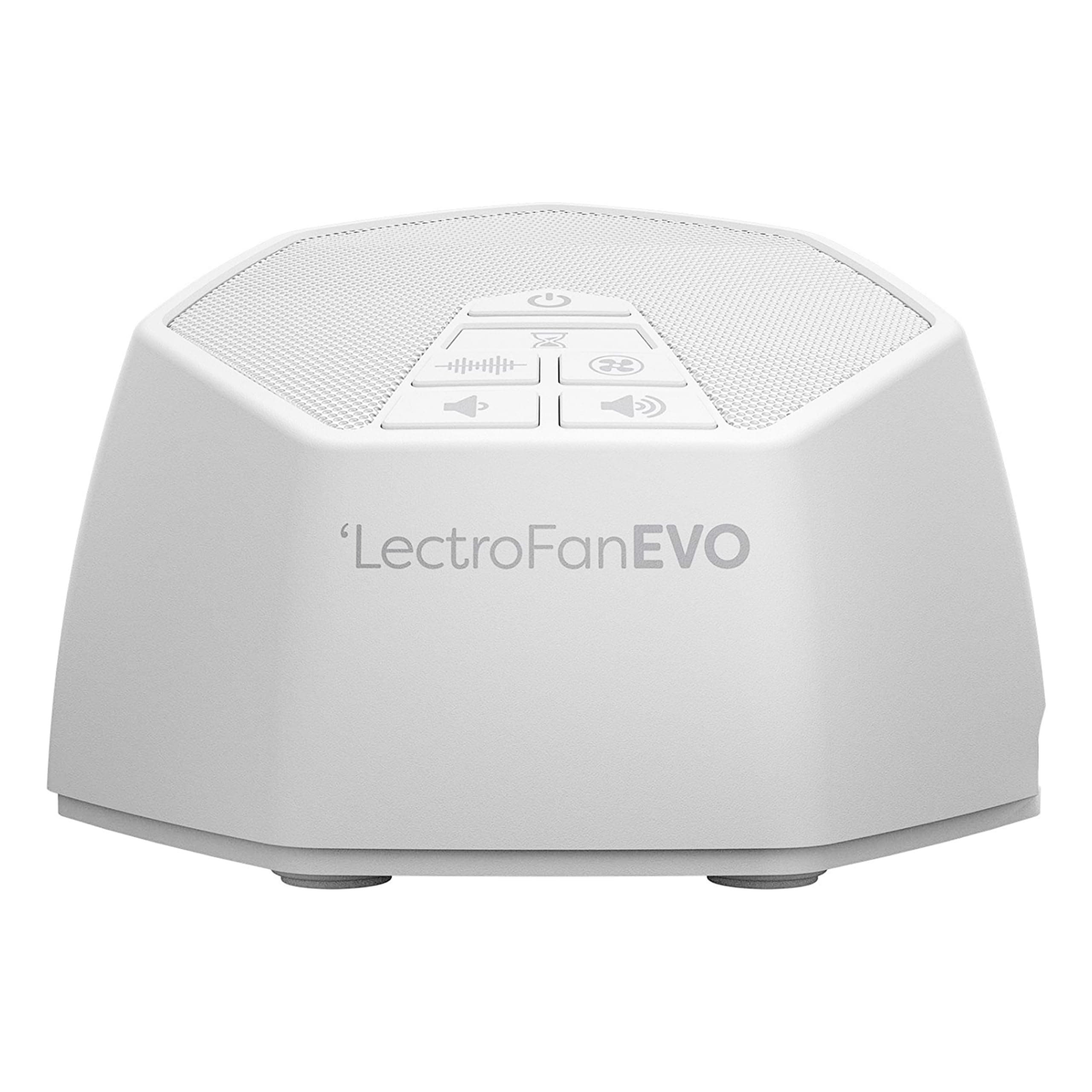 Adaptive Sound Technologies Evo Standard Packaging: Lectrofan Machine with 22 Unique Non-Looping Fan and Noise Sounds and Sleep Timer, White