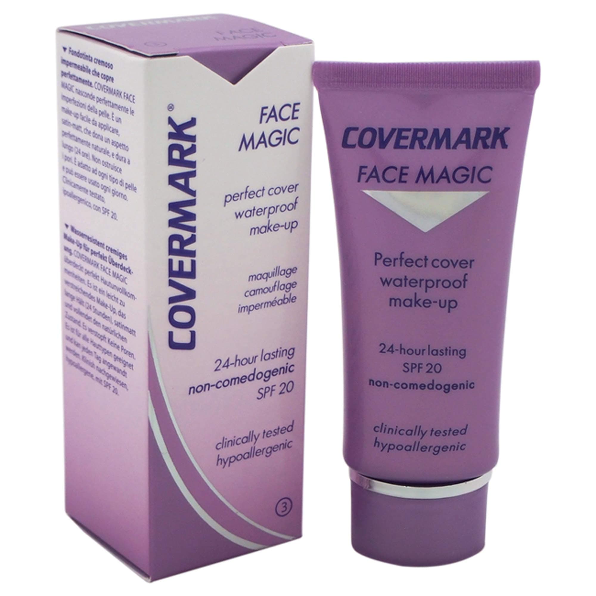 Covermark Face Magic Make Up Waterproof Spf20 Foundation - 1.01 Oz., 3 - Beige