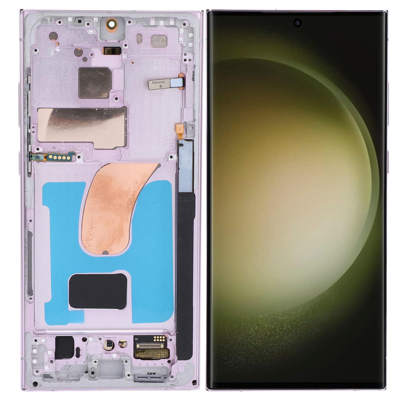 AMOLED Original for S23 Ultra, LED LCD Display Touch Screen Digitizer Assembly S23ultra 5G SM S918U LCD Screen Replacement with Frame, 6.7 Inch, 3088x1440px Resolution