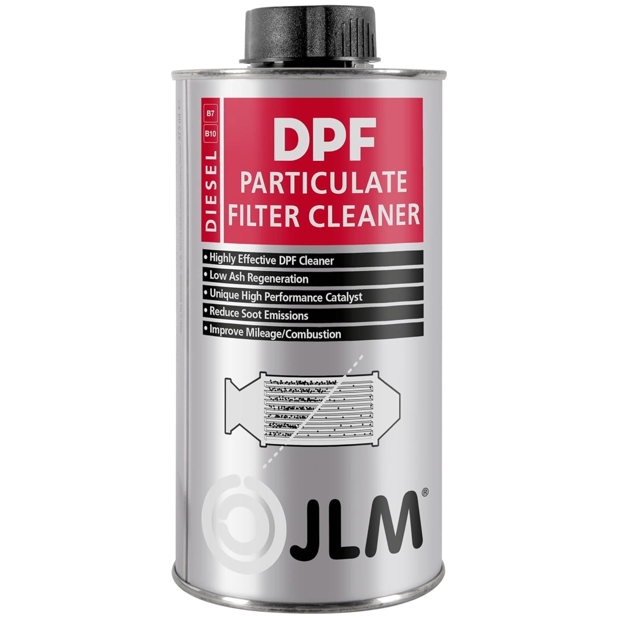 JLM Diesel Particulate Filter (DPF) Cleaner | Concentrated Additive, 375ml (J02210)