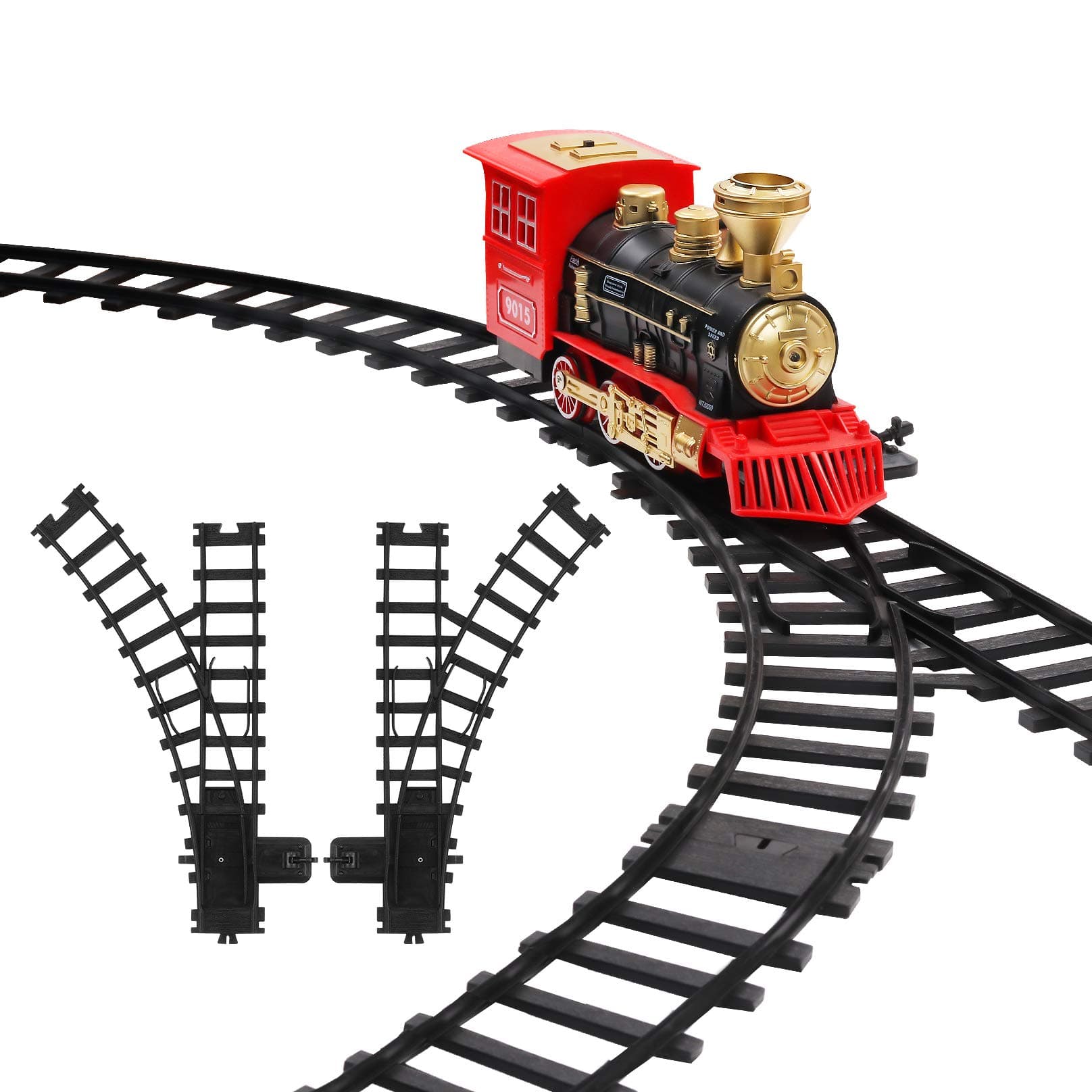 Train Tracks Accessories Width 6cm (2.36in) Railroad Building Toy Railway Rail for 9015 Trains Set
