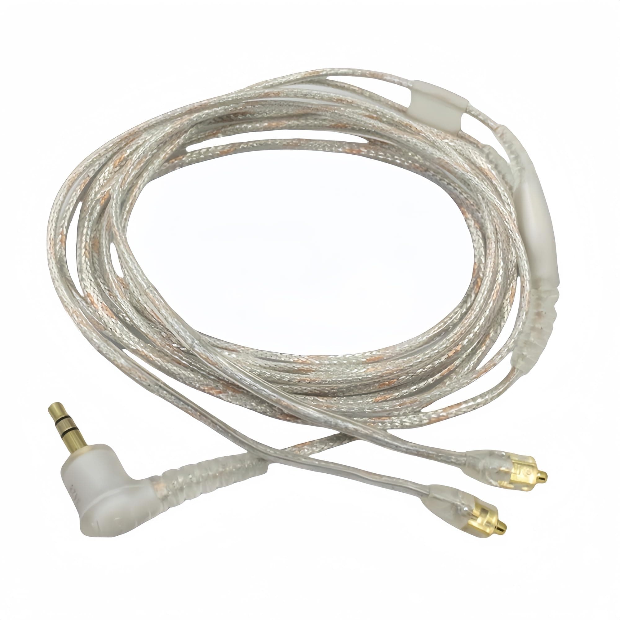 Replacement EAC64CL 64 -Inch Detachable Earphone Cable for Shure SE215, SE315, SE425 SE535 and SE846 Earphones (Clear)