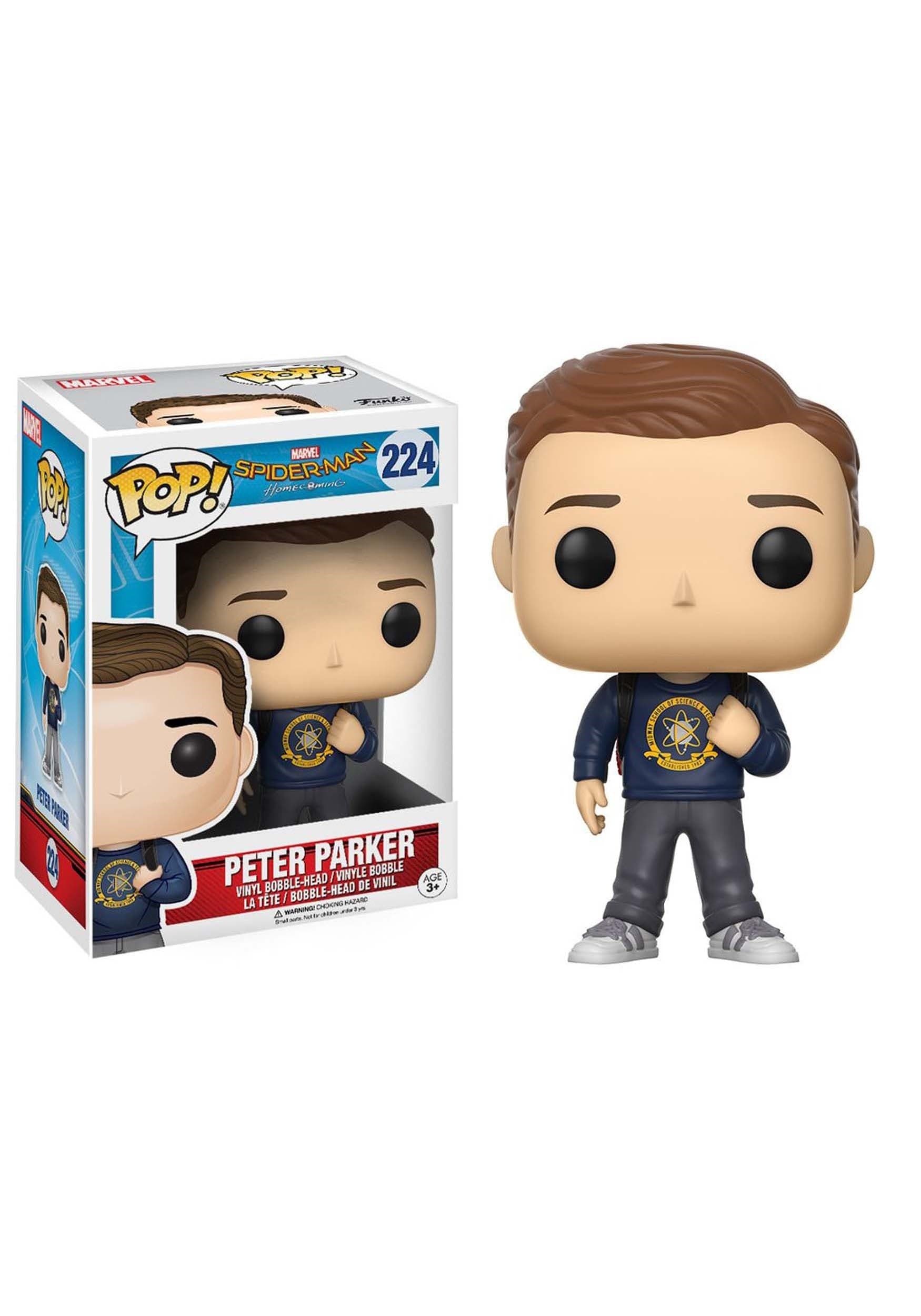 POP Marvel Spider-Man Homecoming Peter Parker Action Figure