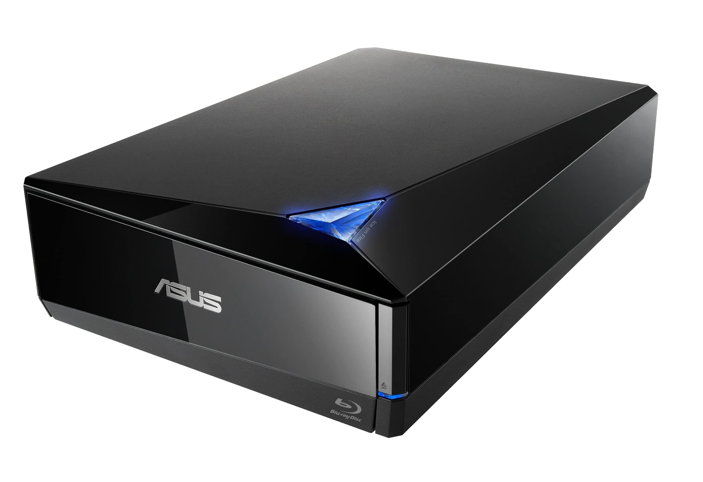 ASUS BW-12D1S-U External 12X Blu-Ray writer USB 3.0, Win + Mac Compatible