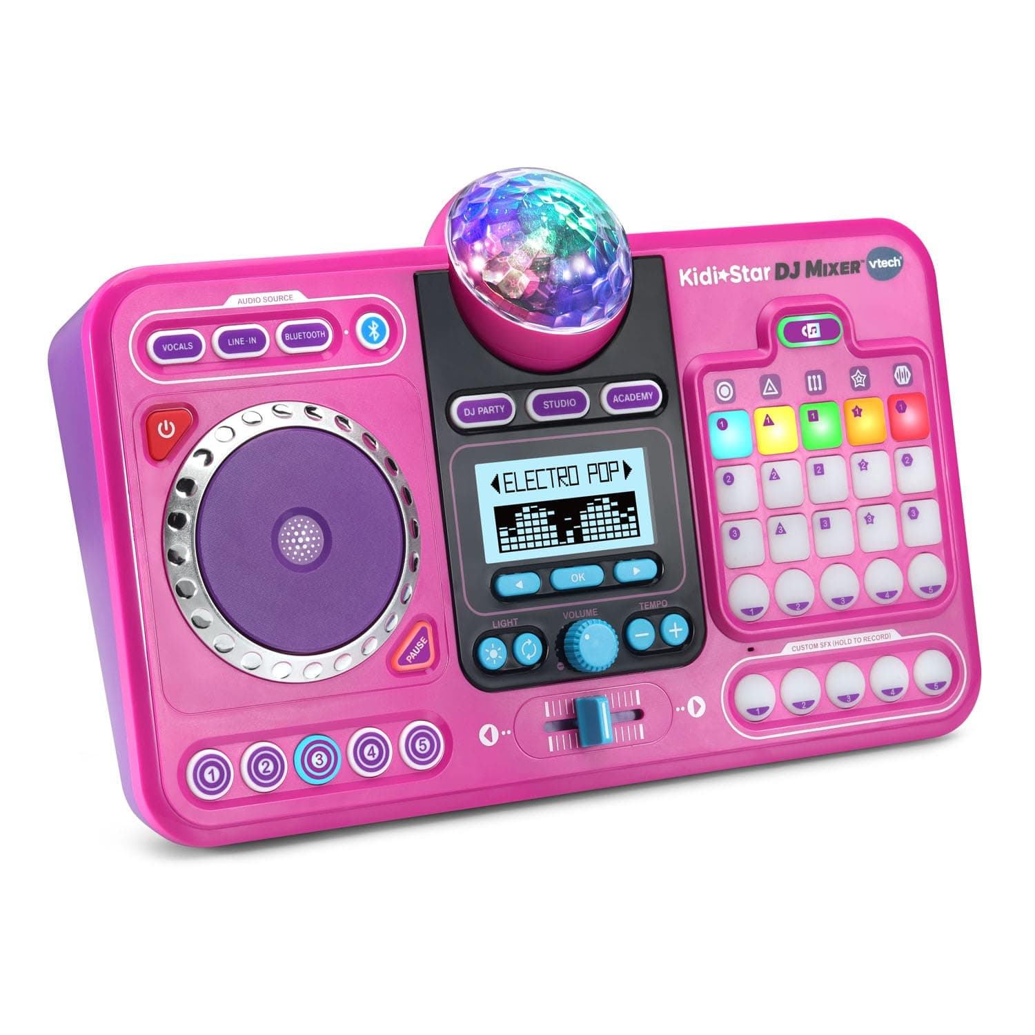 VTech KidiStar DJ Mixer, Pink
